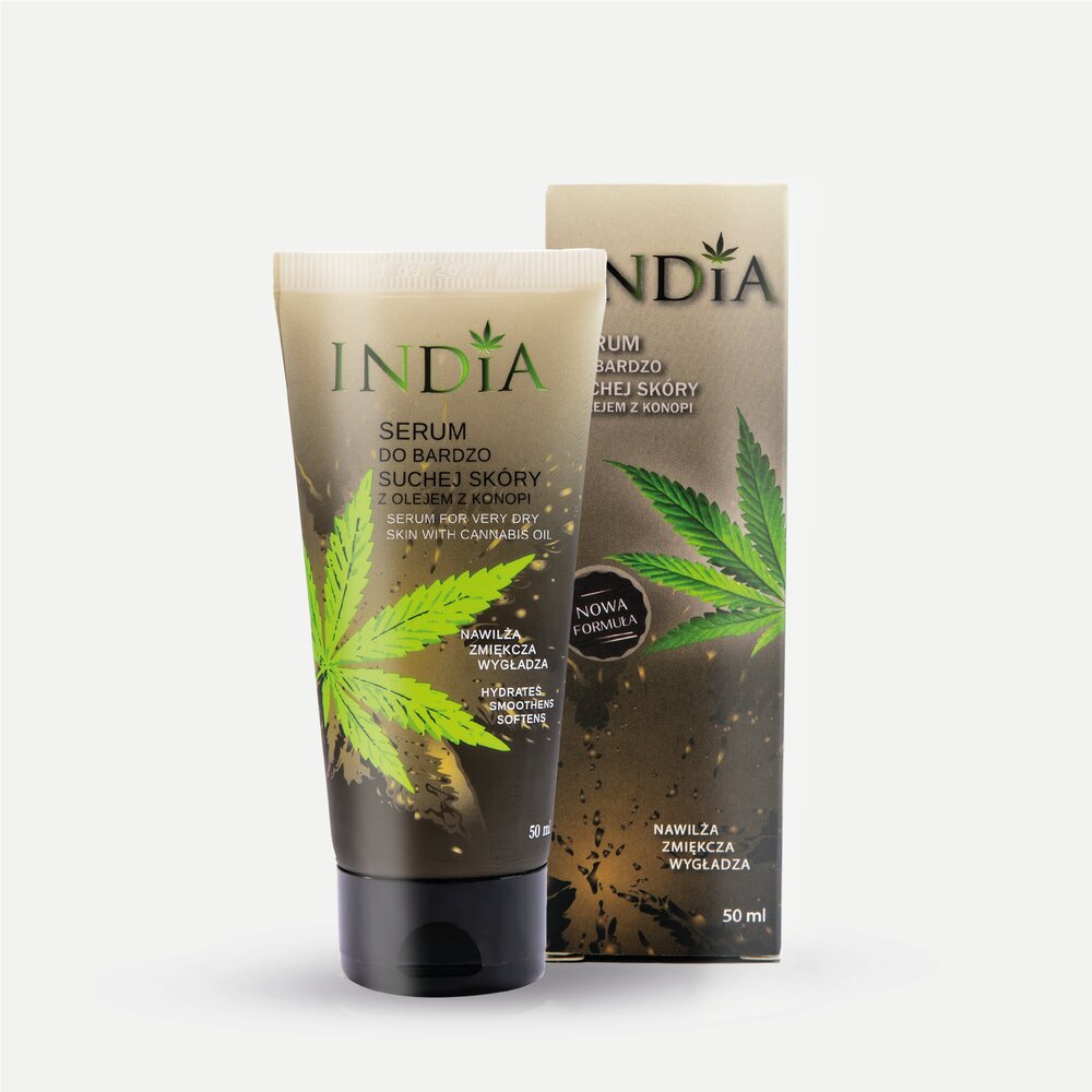 Serum z olejem konopnym dla suchej skóry, 50 ml