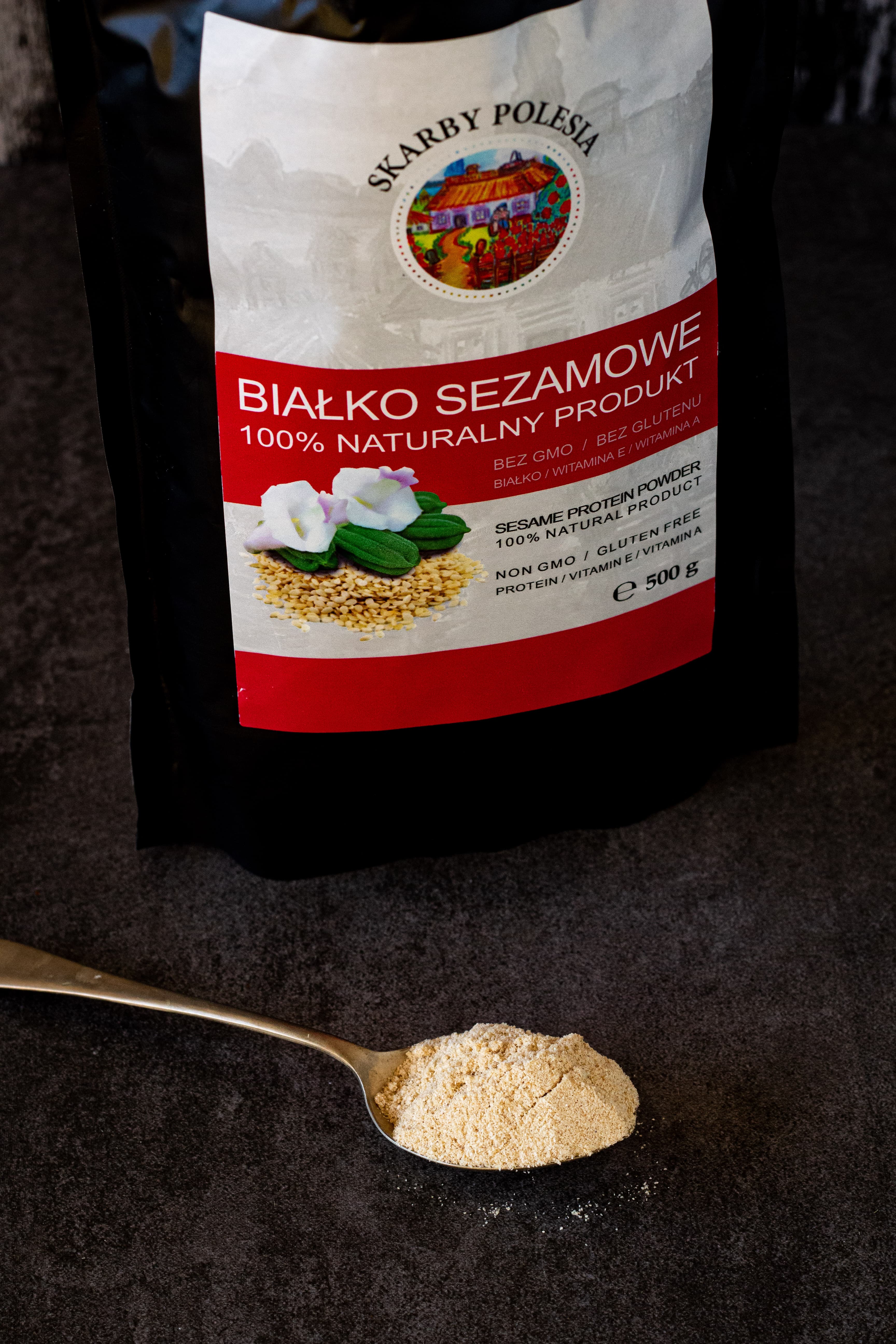 białko sezamowe