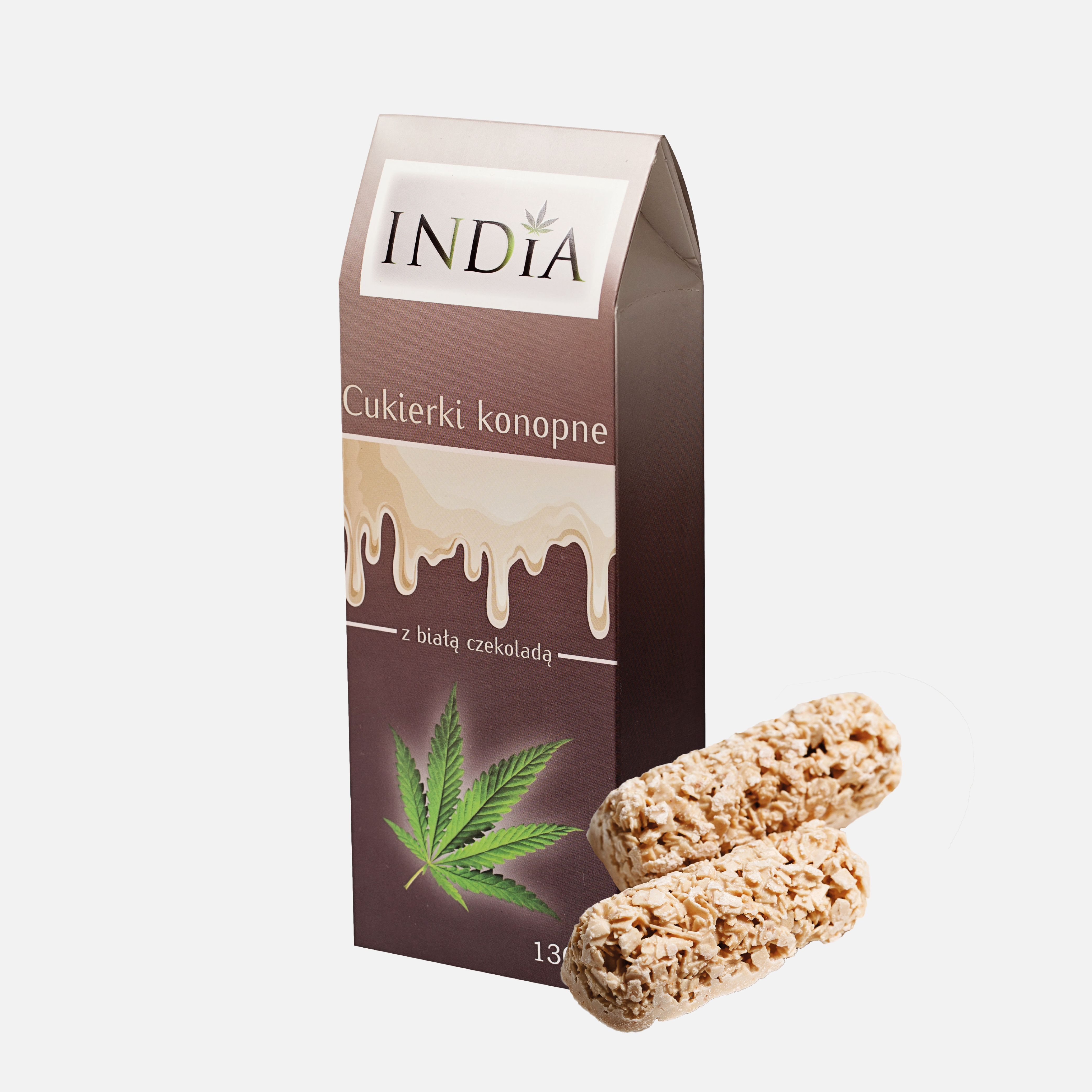 cukierki z biala czekolada